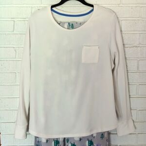 CuddlDuds Fleece pajama set, Sheep